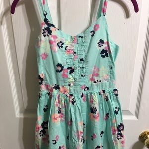 Cherokee Mint Floral Dress